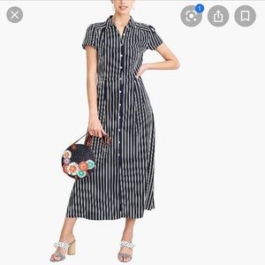J.Crew Button Front Shirt Dress